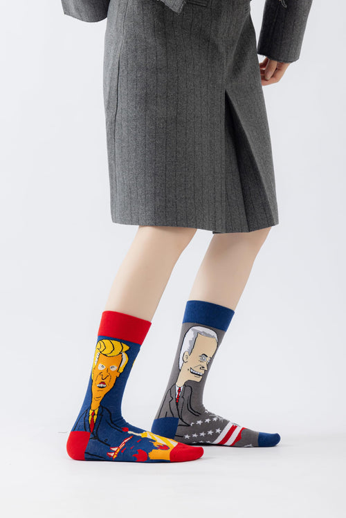 Usa Women Casual Calf Socks